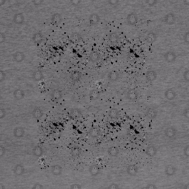 Black splash pattern,spray texture by ilhnklv